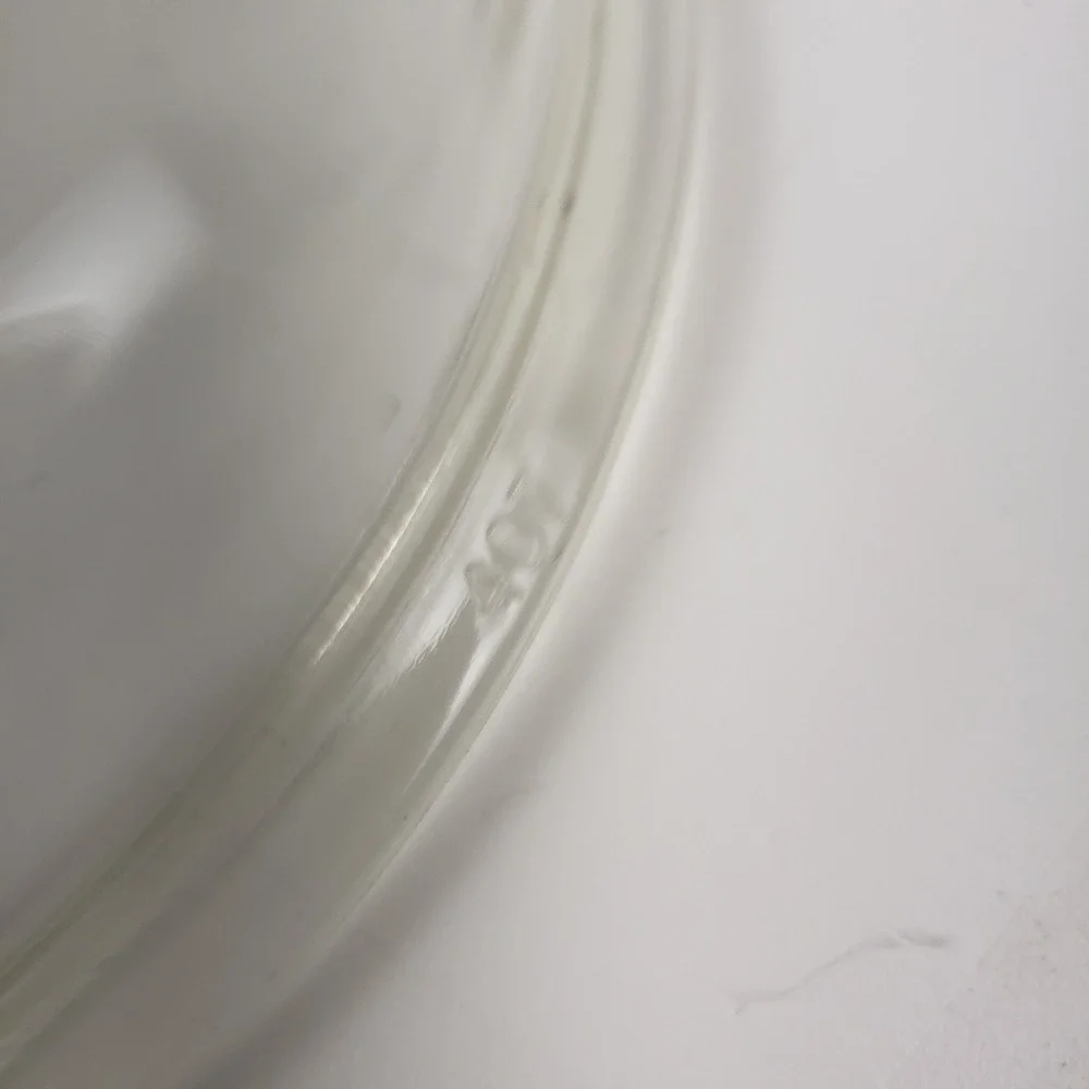 Pyrex 407 Clear Glass Replacement Lid Round Casserole Bowl Cover 8.25 Inch